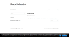 Desktop Screenshot of boutique-bricolage.com