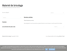 Tablet Screenshot of boutique-bricolage.com